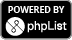 powered by phpList 3.7.0, &copy; phpList ltd